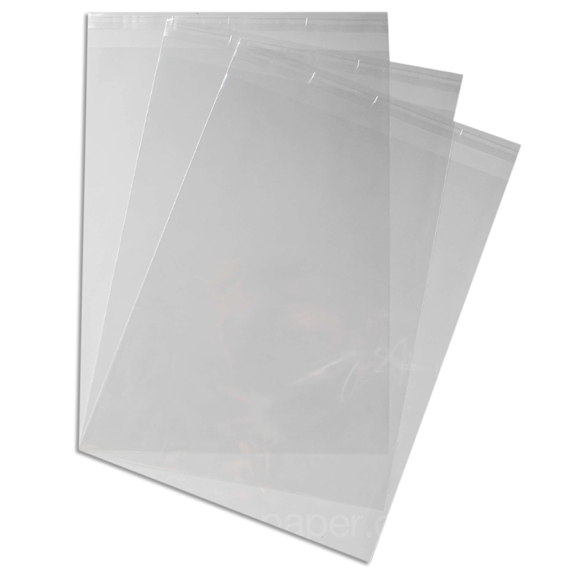 Mount Bags 312 x 410mm + 30mm Lip 40 micron 12.2 x 16.14 inches